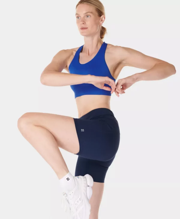 Power 6" Biker Shorts Donkerblauw - Sweaty Betty Shorts