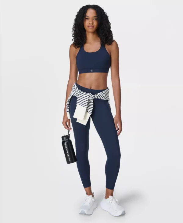 Power 7/8 Gym Leggings Donkerblauw - Sweaty Betty Leggings