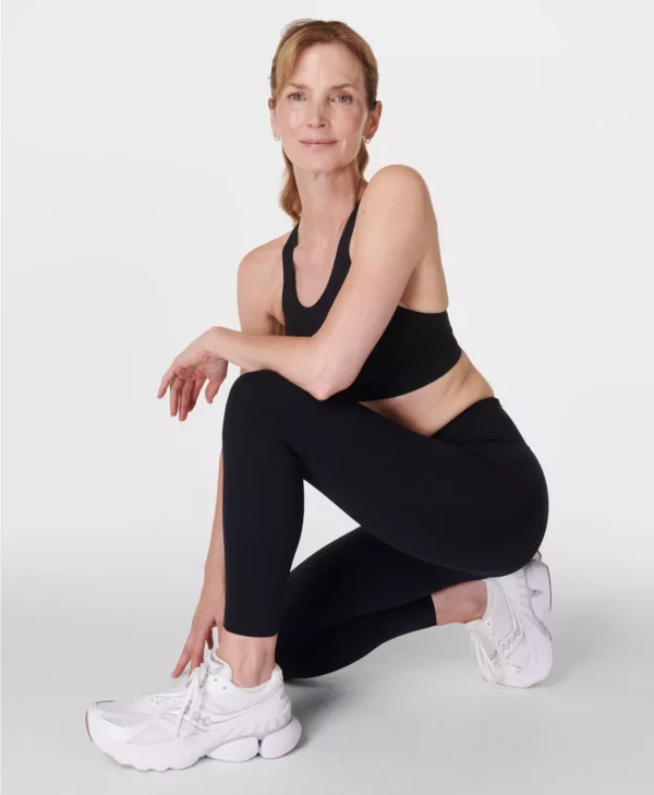 Power UltraSculpt High Waist 7/8 Leggings Zwart - Sweaty Betty Leggings