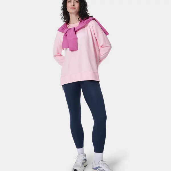 After Class Longline Sweatshirt Lichtroze - Sweaty Betty Sweaters