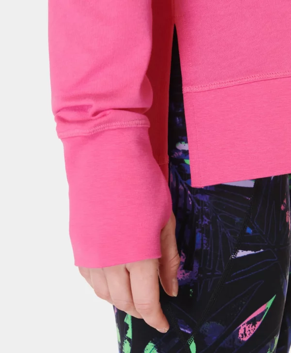 After Class Longline Sweatshirt Felroze - Sweaty Betty Sweaters