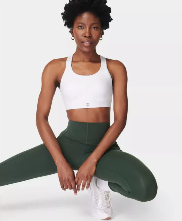 Power Medium Support Sports Bra Wit - Bestseller -Sweaty Betty Sport-bh