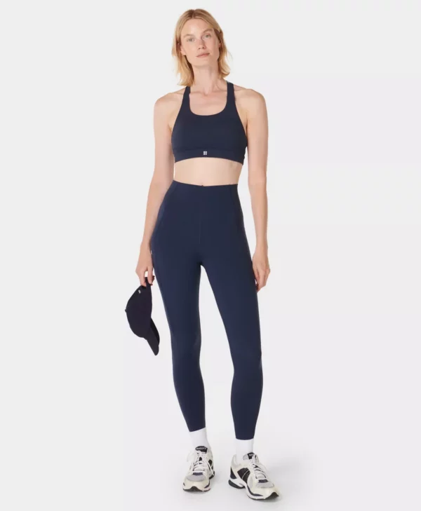 Power Medium Support Sports Bra Donkerblauw - Sweaty Betty Sport-bh