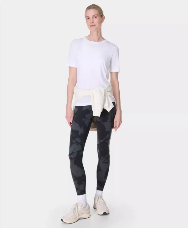 Essential Crew Neck T-Shirt Wit - Sweaty Betty T-Shirts