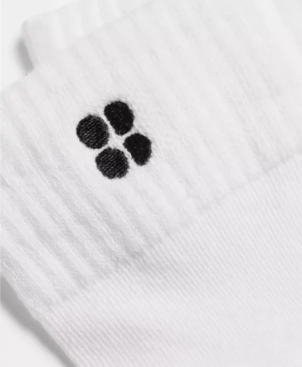 Essentials Mini Crew Sokken 3-Paar Wit - Sweaty Betty Sokken
