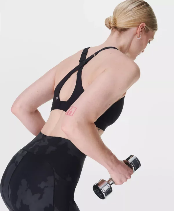 Power Pulse Bra Zwart - Sweaty Betty Sport-bh