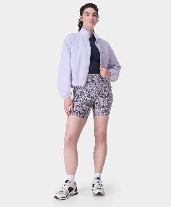 Power 6" Biker Shorts Paarde Bloemenprint - Sweaty Betty Shorts