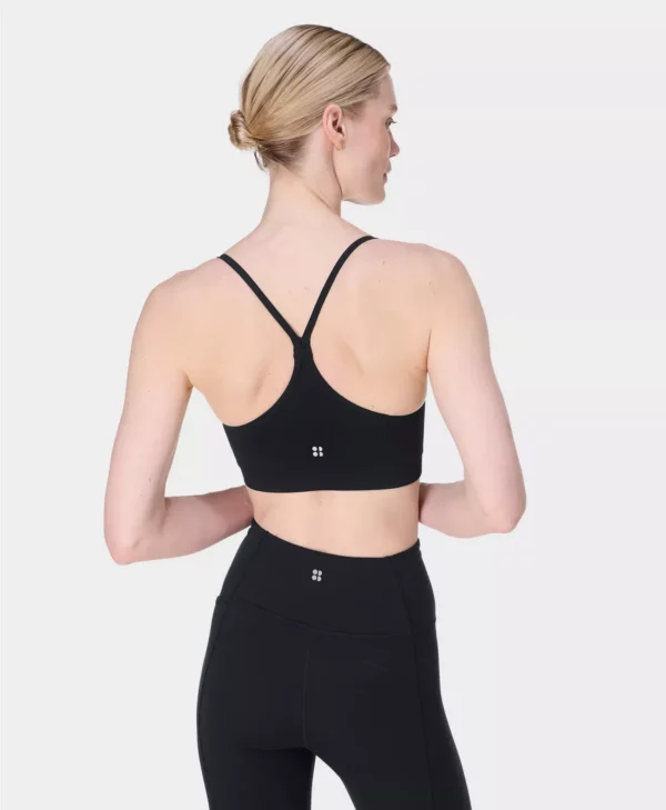Spirit Restored Yoga Bra Zwart - Sweaty Betty Sport-bh
