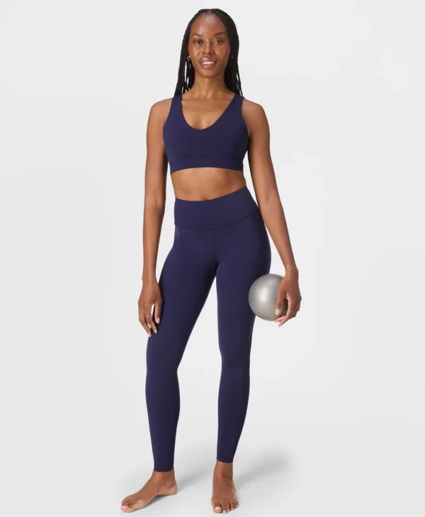 Ultimate Studio Voop Bra Marineblauw - Sweaty Betty Sport-bh