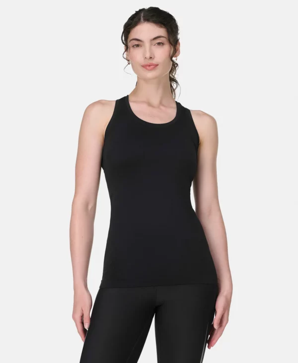 Athlete Seamless Workout Tank Top Zwart
