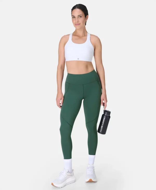 Power Medium Support Sports Bra Wit - Sweaty Betty Sport-bh
