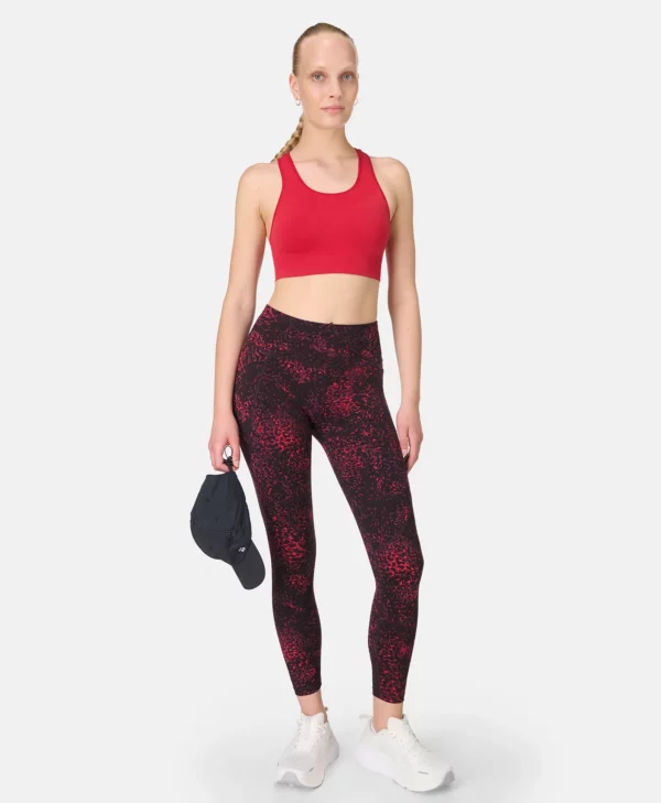 Stamina Seamless Sports Bra Helderrood - Sweaty Betty Sport-bh