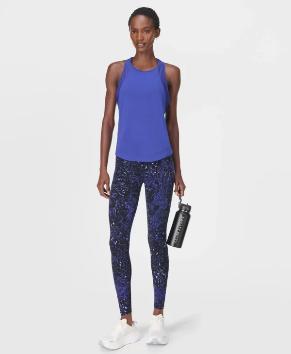 Breathe Easy Mesh Run Tank Top Koningsblauw