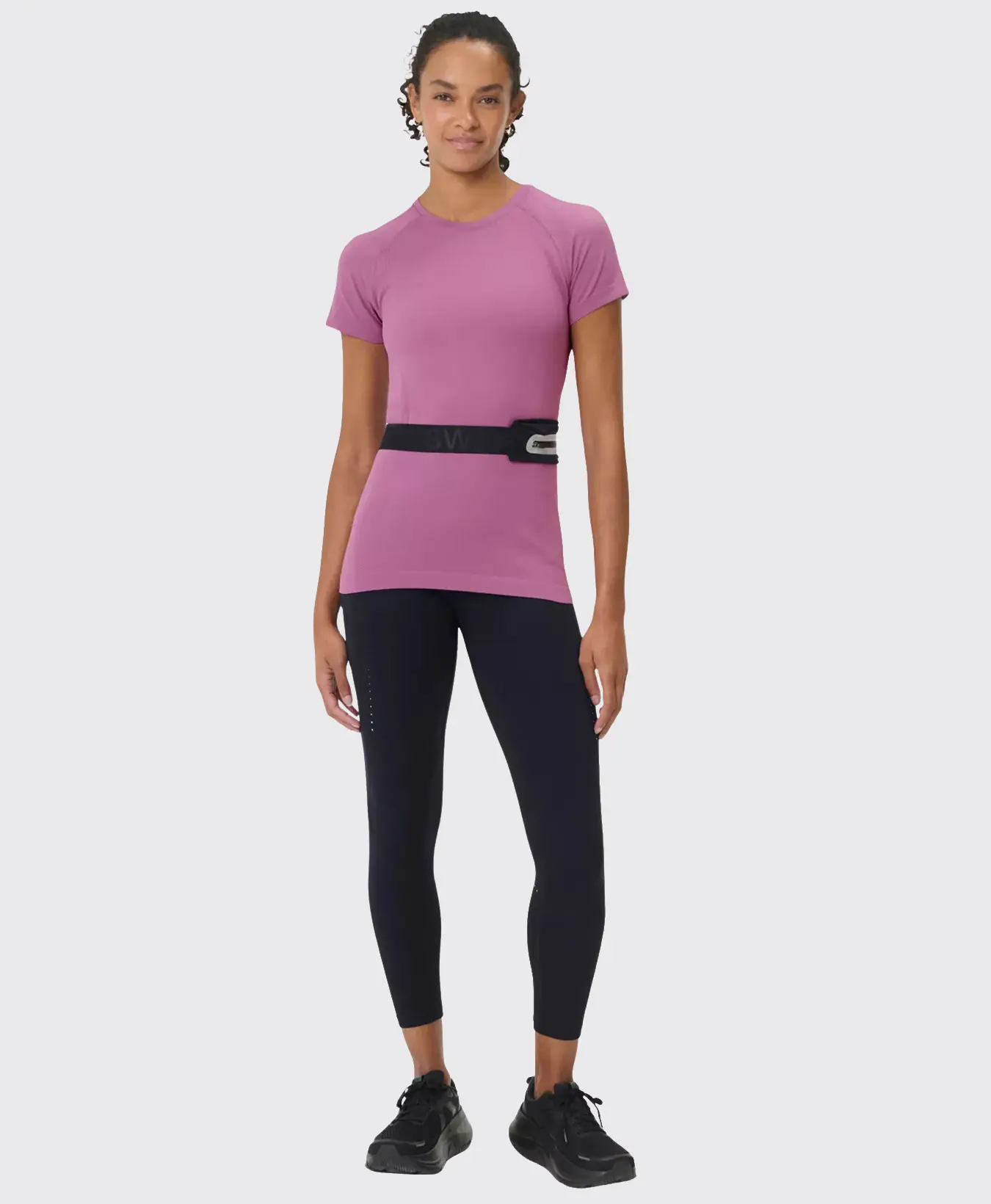 Athlete Seamless Workout T-Shirt Dieppaars