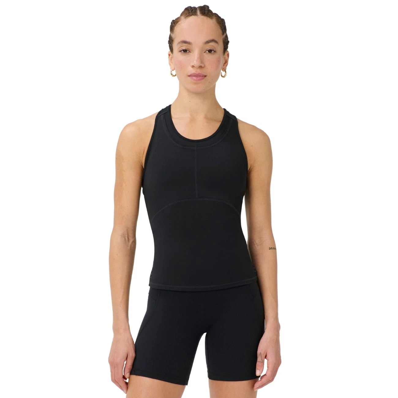Runners High Tanktop met drie zakken Black