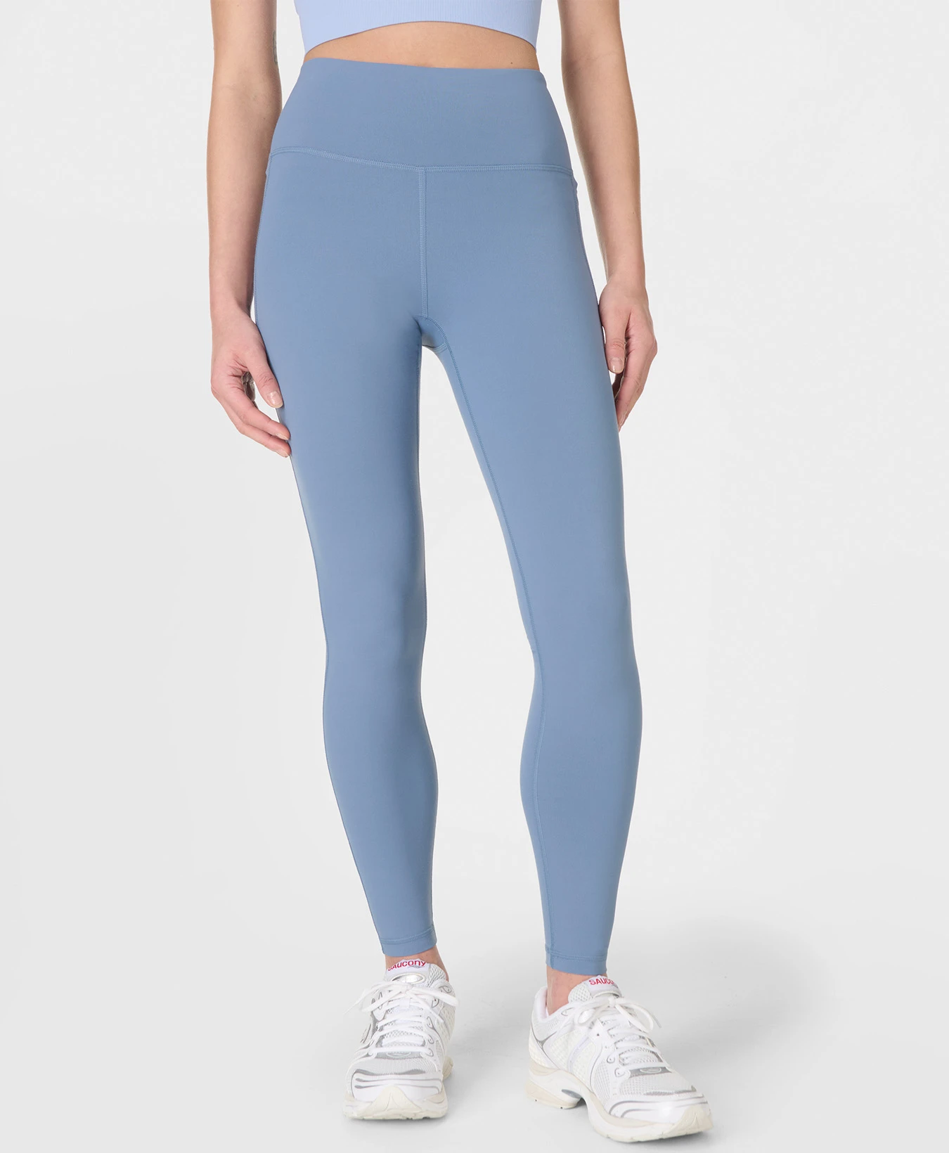 Ultimate Studio Ribbed Leggings Blauw